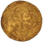 Franc on horseback - John II, France, 1360-1364 reverse image