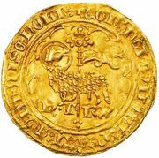 Agnel d'Or - Charles VI 2nd type obverse image