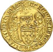 Salut d'or - Charles VI, France, 1421 obverse image