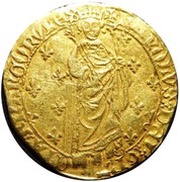 Royal d'or - Charles VII obverse image