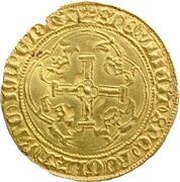 Écu d'or - Louis XI, France, 1461-1474 reverse image