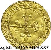 Écu d'Or - Charles VIII, France, 1483-1494 reverse image