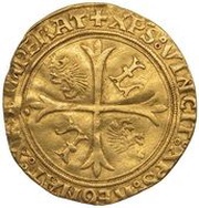 Écu d'Or - Louis XII, France, 1507 reverse image