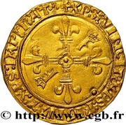 Gold Ecu with sun - Francis I 2nd type, France, 1515-1519 reverse image