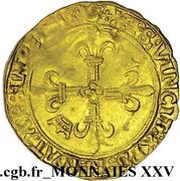 Écu d'Or - François I 4th type, France, 1515-1528 reverse image