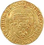 Gold Ecu with sun - Francis I 4th type obverse image