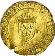 Gold ecu with the sun - Francis I 12th type obverse image