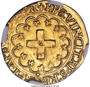 Ecu d'or - Francois I, France, 1541-1547 reverse image