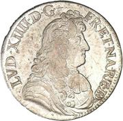 Ecu of Bearn with cravat - Louis XIV obverse image