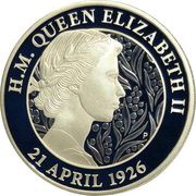 1 Dollar - Elizabeth II 6th Portrait - Her Majesty's 95th Birthday, Australia, 2021 reverse image
