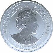 1 Dollar - Elizabeth II 6th Portrait - Super Pit obverse image