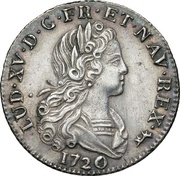 Petit Louis d'argent - Louis XV obverse image