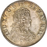 1 Écu - Louis XV obverse image