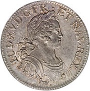 1 Ecu - Louis XV obverse image