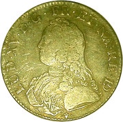 Écu de Béarn aux branches d'oliviers - Louis XV obverse image