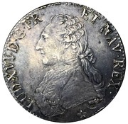 1 Écu - Louis XVI obverse image