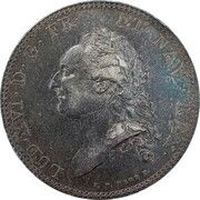 Ecu de Calonne obverse image