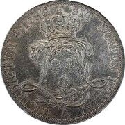 Ecu de Calonne, France, 1786 reverse image