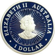 1 Dollar - Elizabeth II 6th Portrait - Great Southern Land - Ocean obverse image