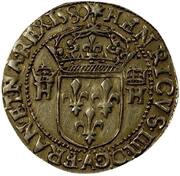 Double Gold Ecu with sun - Henry IV obverse image