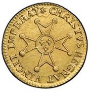 ½ Louis d'Or - Louis XV reverse image