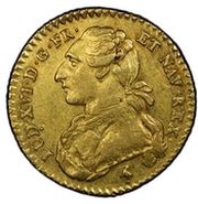 ½ Louis d'Or - Louis XVI obverse image