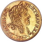 1 Louis d'Or - Louis XIII obverse image