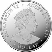 1 Dollar - Elizabeth II 6th Portrait - Heroes of the Sky - Silver Proof obverse image