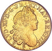 1 Louis d'Or - Louis XV obverse image