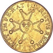 1 Louis d'Or - Louis XV, France, 1718-1719 reverse image