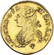 1 Louis - Louis XVI obverse image