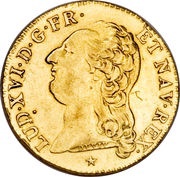 1 Louis d'Or - Louis XVI obverse image