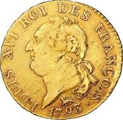 1 Louis d'Or - Louis XVI obverse image