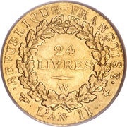 24 Livres obverse image