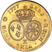2 Louis d'Or - Louis XVI, France, 1775-1789 reverse image