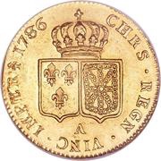 2 Louis d'Or - Louis XVI, France, 1785-1792 reverse image