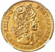 Quatre Louis d'or - Louis XIII obverse image