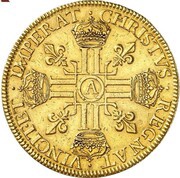 Huit Louis d'or - Louis XIII, France, 1640 reverse image