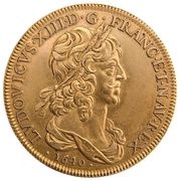 Dix Louis d'or, buste drapé - Louis XIII obverse image