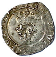 Florette Monnayage du Duc de Bourgogne au nom du Roi obverse image