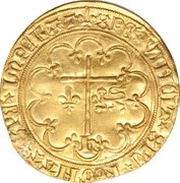 Salut d'or - Henry VI, France, 1423-1449 reverse image