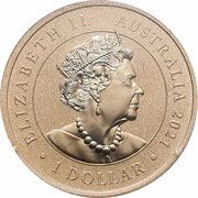 1 Dollar - Elizabeth II 6th Portrait - Year of the Ox obverse image