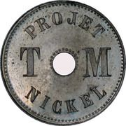 1 Centime Nickel; Essai obverse image