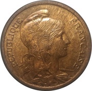 2 Centimes obverse image