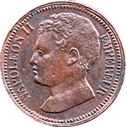3 Centimes - Napoléon II Essai obverse image