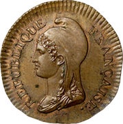 5 Centimes obverse image