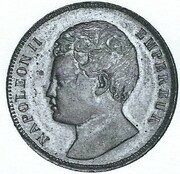 5 centimes Napoléon II Essai en bronze obverse image