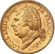 5 Centimes - Louis XVIII Essai obverse image