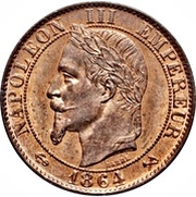 5 Centimes - Napoleon III obverse image
