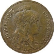 5 Centimes obverse image